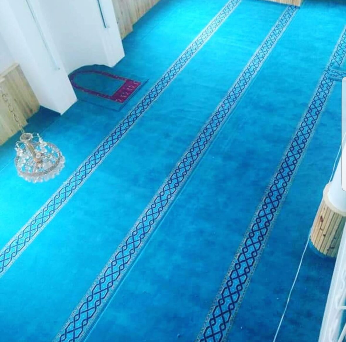 Uygulama Sonrası Cami Halısı